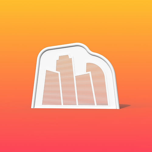 パネルフェンス - CITY   - Play 9 Studios - 遊び場用 / スチール製 / スチールメッシュ