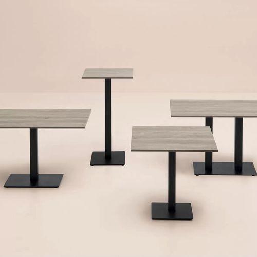 現代風ローテーブル - RAY - TM Leader Contract - 金属製 / 金属板 / MDF