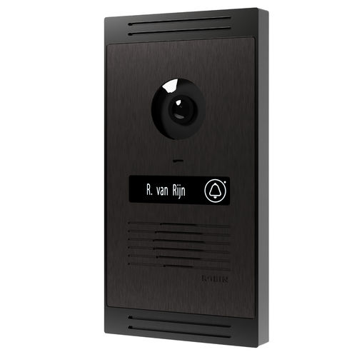 スマート呼び鈴 - Robin PROLINE HD Midnight Black - Robin Telecom Development BV - イーサネット