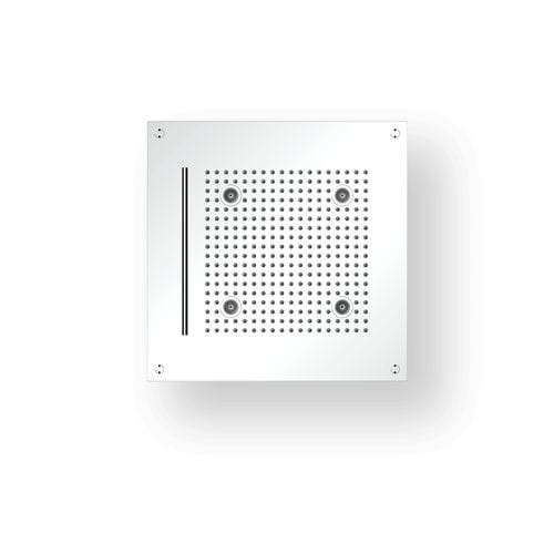 ビルトイン式シャワーヘッド - R42C14 - AQUAFORM - 正方形 / 雨 / カラーセラピー搭載