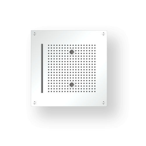 ビルトイン式シャワーヘッド - W42C14 - AQUAFORM - 正方形 / 雨 / 埋込照明付き