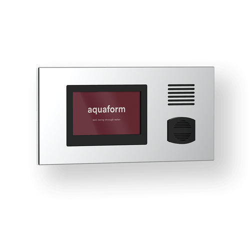 シャワー用操作キーボード - C60 - AQUAFORM - 壁取り付け式 / タッチスクリーン式 / 商業用
