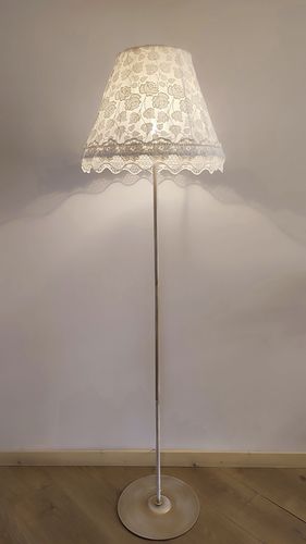 床置きランプ - Madrid 09 - DelightLamps - 金属製 / 布製 / 伝統的