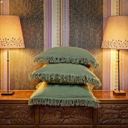 ソファー用クッション - MARRAKECH - dELENZO LINEN FROM EUROPE S.L - ベッド用 / 屋内用 / 長方形