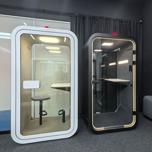 防音PODデスク - DAWN - Dancoo Acoustic Pods Manufacturing Co.,Ltd. - 調整可能 / 人間工学デザイン / ビデオ会議システム付き