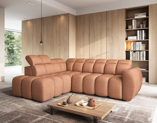 コーナータイプソファー - BASILE: 3179TER - Best Mobilier - 現代風 / 布製 / 肘掛け付き