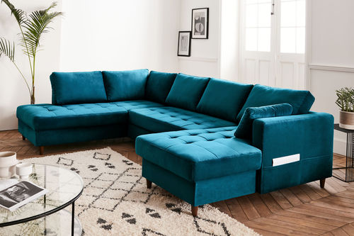 コーナータイプソファー - ANNA: 825BC - Best Mobilier - ベッド / 現代風 / ベロア