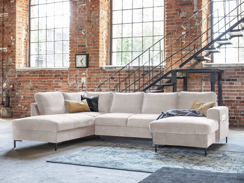 コーナータイプソファー - LILLY : 1068BEI - Best Mobilier - ベッド / 現代風 / ベロア