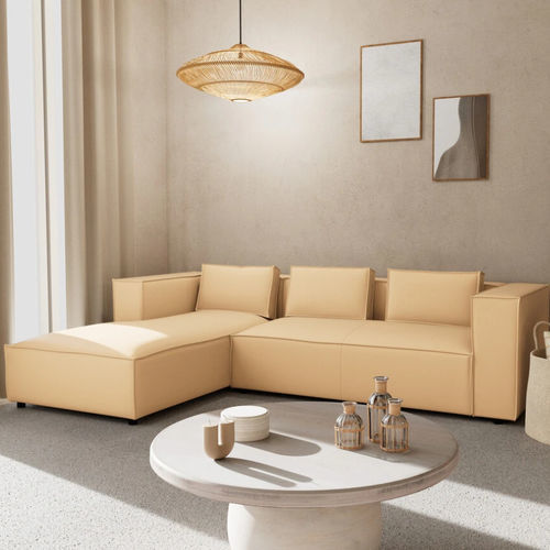 コーナータイプソファー - STELLA - Best Mobilier - 現代風 / リビング用 / 革製