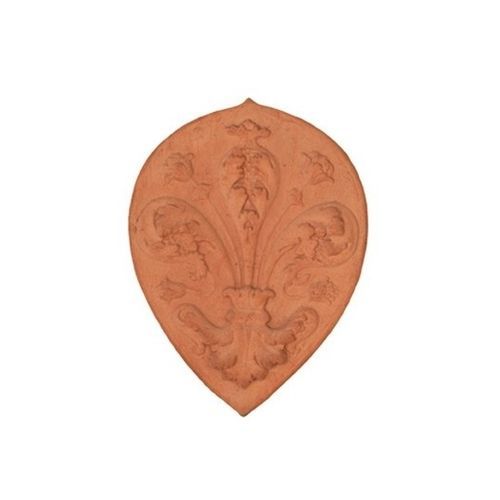 テラコッタ彫刻 - Goccia Giglio - cestenoli srl - 屋外用 / イタリア製 / 壁取り付け式