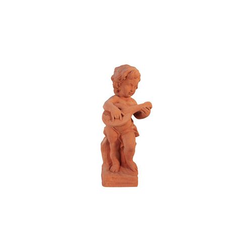 テラコッタ彫刻 - Putto Musicante con Mandolino - cestenoli srl - 屋外用 / 手作り / 庭用