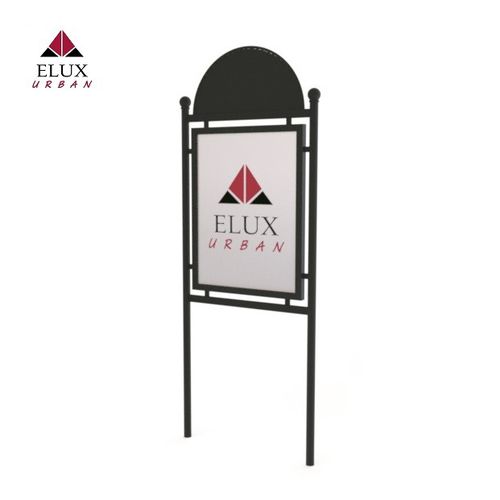固定式ディスプレイパネル - SCILLA 413 - Elux srl - 都会風 / 量販店用 / 広告