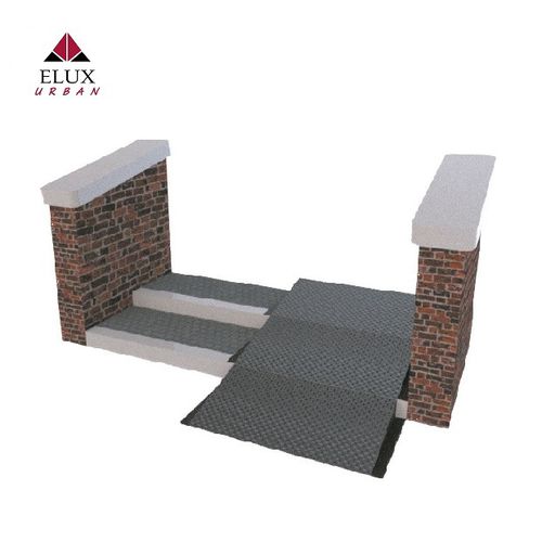 アルミニウム傾斜路 - Rampa di accesso 545H - Elux srl - ステンレス製 / 溶融亜鉛メッキ鋼製 / 粉体塗装スチール製