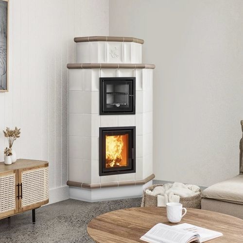 薪ストーブ - SOUFFLÉ - Cerampiù Srl - 電動式 / 8 kW / 多燃料