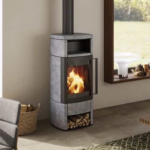 薪ストーブ - JENA - HASE Kaminofenbau GmbH - 6 kW / 多燃料 / 床置き