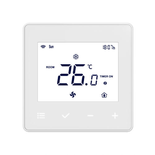 デジタルサーモスタット - BC104W-4 - Breeze Controls - プログラム可能 / 手動式 / 室温
