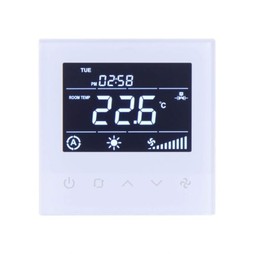 デジタルサーモスタット - BC106-4AED - Breeze Controls - プログラム可能 / 手動式 / 室温