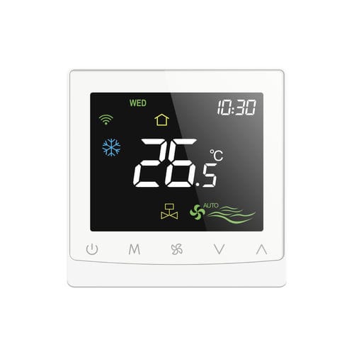 デジタルサーモスタット - BC105W-4ED - Breeze Controls - プログラム可能 / 室温 / 空調用