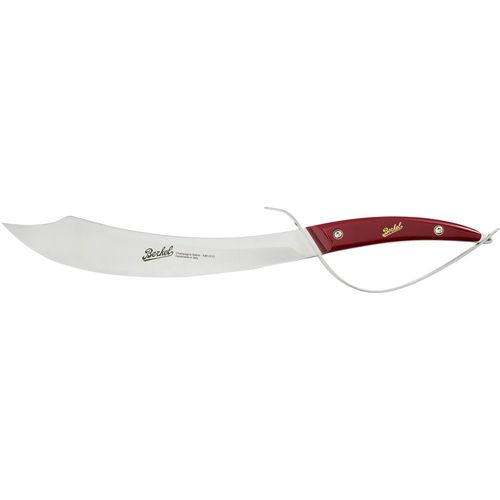 プラスチックハンドル付きキッチンナイフ - CHAMPAGNE SABRE ELEGANCE RED - Berkel - ステンレススチール刃