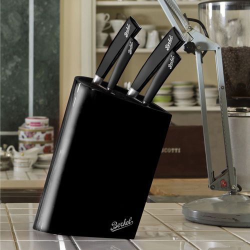 ポリプロピレン製包丁立て - BAG BLACK - Berkel - MDF / 合板 / ニス塗装済木製