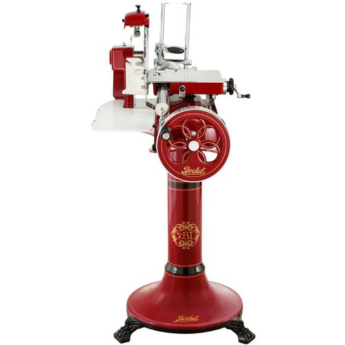 肉スライサー - FLYWHEEL B3 RED - Berkel - 手動式 / 業務用 / 丸ノコ刃