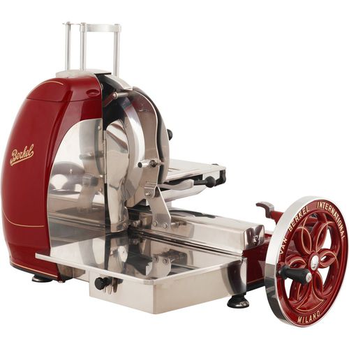 肉スライサー - FLYWHEEL B116 RED - Berkel - 手動式 / 業務用 / 丸ノコ刃