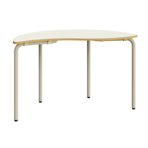 現代風教室用テーブル - Yang - Mirplay Objektmöbel - MDF / 塗装金属脚 / 高さ調節可