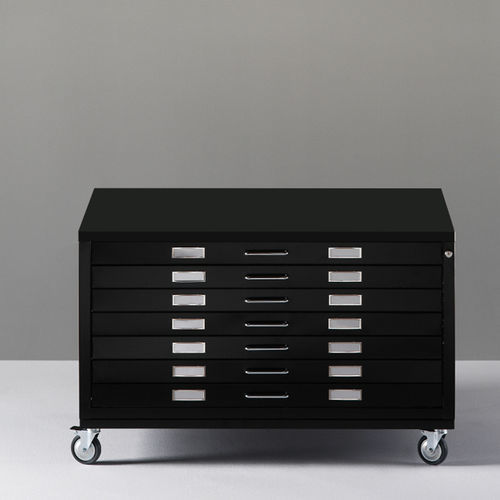 スチール製計画ファイル用キャビネット - ICON DRAFTECH - Emme Italia srl - 業務用 / 7段引き出し