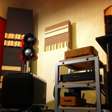 無垢材音響拡散器 - MAGNETFUSOR - Oudimmo Acoustic Design