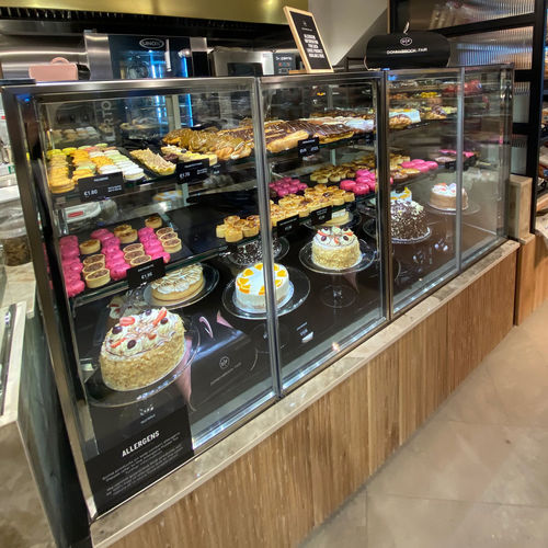 カウンター冷蔵陳列ケース - PANORAMA PASTRY - Eurocryor - アイランド / パティスリー用 / 金属製
