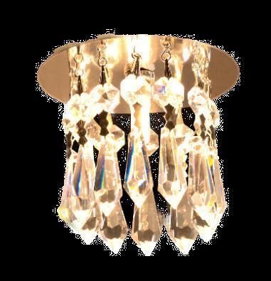 現代風シーリングライト - 401 - CRISTALUX LIGHTING DESIGN - 円形 / ステンレス製 / クリスタル製