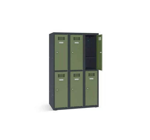 粉体塗装スチール製ロッカールーム - 1220-030215-1201112_V.465 - Lockeel - キー / 業務用 / 公共施設用