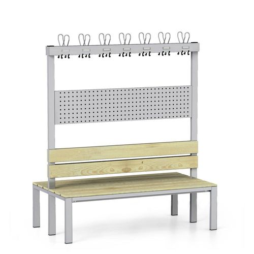 現代風更衣室用ベンチ - 1342-000020-1502426_V.551 - Lockeel - プラスチック製 / スチール製 / トウヒ製