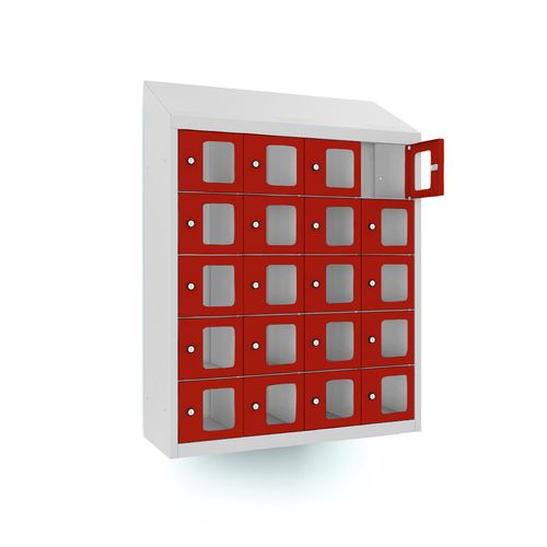 スチール製キャビネット - 2151-040501-0811135_V.459 - Lockeel - 粉体塗装スチール製 / 金属板 / RFID