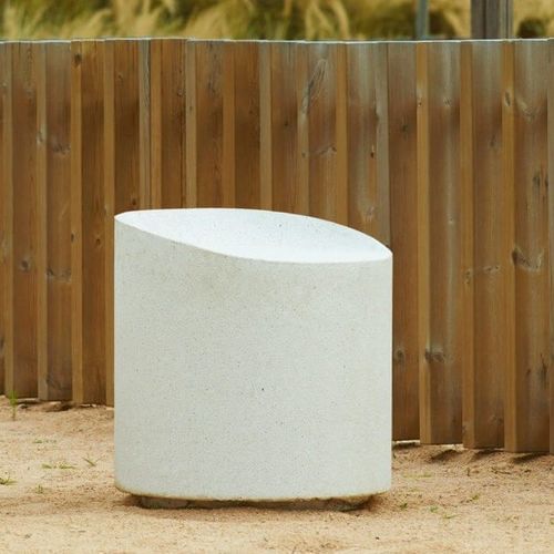 現代風スツール - UTAR 2 - RYM URBAN FURNITURE, S.L. - コンクリート製 / コンクリート脚 / 照明付き