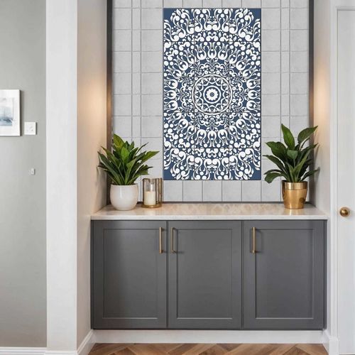 磁器製タイル - MANDALA - Tempera Art Design - プリント柄 / 屋内用 / 屋内