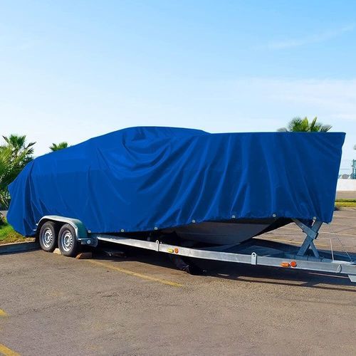 キャンバス生地防水シート - HEAVY DUTY CUSTOM TARPS - RECTANGLE/SQUARE - Covers & All - ポリエステル製 / PVCコーティング / 中庭用