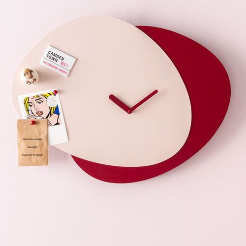 現代風時計 - ALLORA - calligaris - 壁かけ式 / アナログ / 金属製