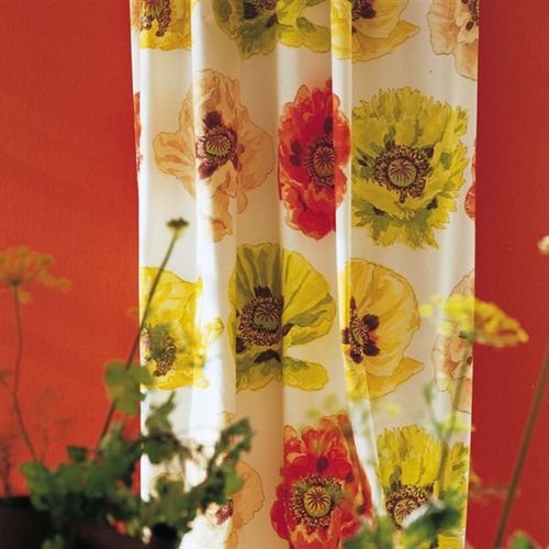張り地 - GRAN PARADISO - DESIGNERS GUILD - カーテン用 / 縞模様 / 花柄