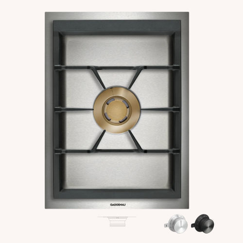 ガスコンロ - VG415115F - GAGGENAU - 1口 / 組み込み式 / ノブ付き