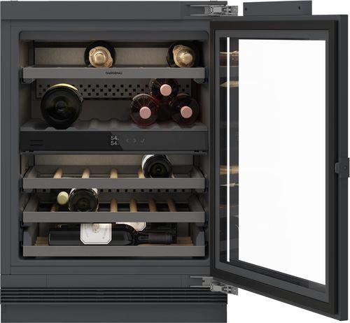 多重温度ワインセラー - 200 series - GAGGENAU - 業務用 / 一体型 / オーク材