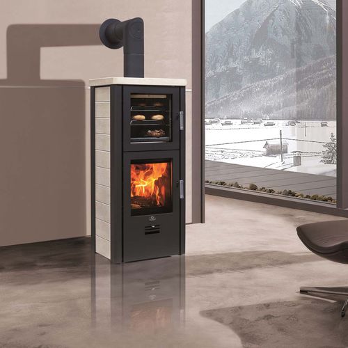 オーブン付きストーブ - BAMBERG BF - Max Blank GmbH - 薪 / ぺレット / 5 kW...10 kW