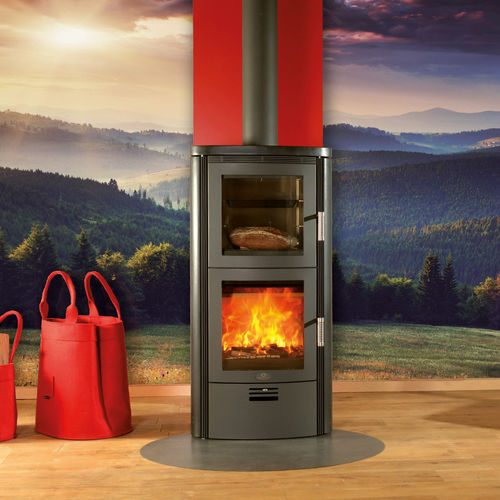 オーブン付きストーブ - TOULOUSE BF - Max Blank GmbH - 薪 / ぺレット / 5 kW...10 kW