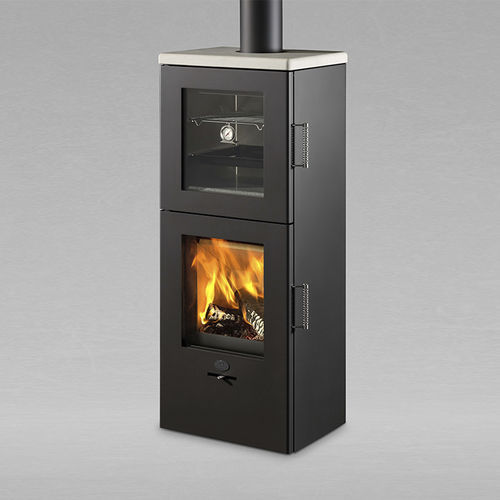 オーブン付きストーブ - N&Uuml;RNBERG BF - Max Blank GmbH - 薪 / ぺレット / 5 kW...10 kW