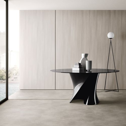 現代風テーブル - S  - MDF Italia - マットなラッカー塗装木材 / 硬化ガラス製 / 大理石
