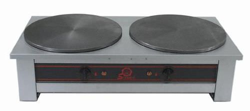 電動式クレープメーカー - 20102	 - SOFRACA - 業務用 / ダブル