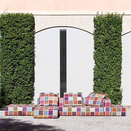 張り地 - DANCING FLOWERS - MISSONI HOME - チェック / 多色 / Trevira CS®