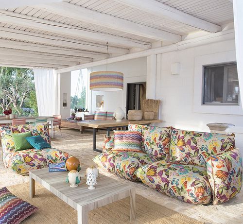 張り地 - SUMMER VANESSA - MISSONI HOME - 玉虫色 / ジャガード