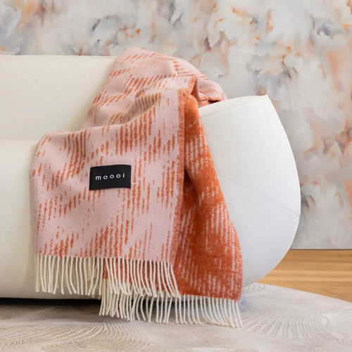 ウール製毛布 - Blushing Sloth - moooi