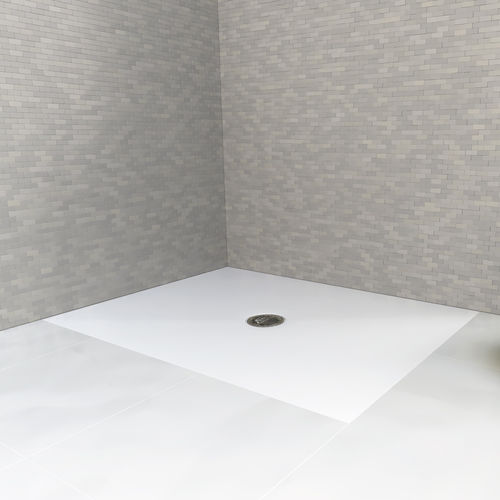 長方形シャワルームの床パネル - FL - matki showering - はめ込み式 / アクリル製 / 滑り防止